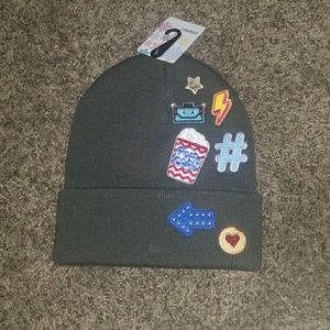 New patch work beanie